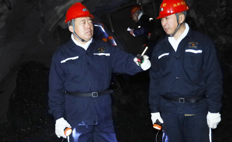 韓福生在益新礦宣講調研檢查時強調 破解發展主要矛...